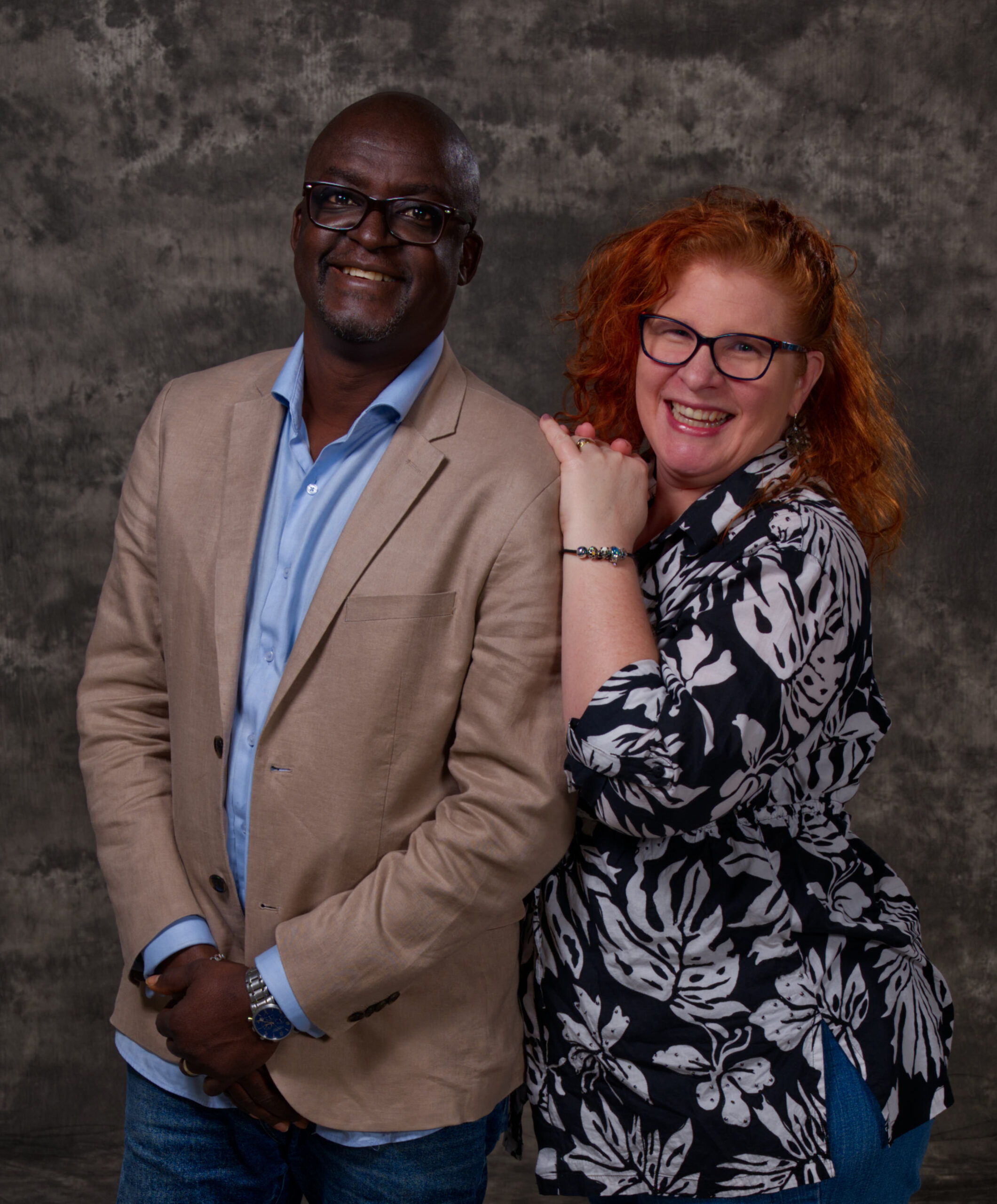 Bola and Aimee Adebisi, founders of IMO Missions